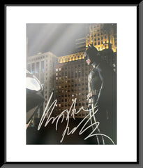 Batman Christian Bale signed movie photo. GFA Authenticated
