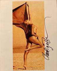Charlize Theron signed photo
