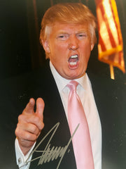 Donald Trump signed photo