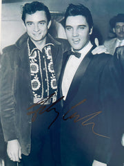 Johnny Cash signed photo