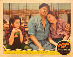 Wallace Beery and Marjorie Main "Barnacle Bill" original Lobby Card