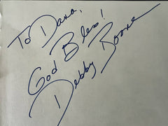 Debby Boone cut signature