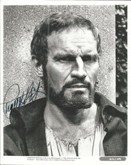 The Agony and the Ecstasy Charlton Heston Signed Movie Photo