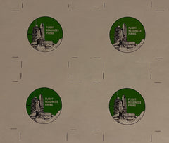 1981 STS-1 KSC 2-20 NASA Kennedy Space Center vintage decal