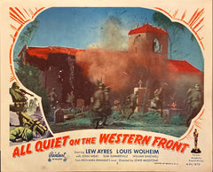 Lew Ayres and Louis Wolheim "All Quiet on the Western Front" Lobby Card