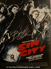 Sin City Bruce Willis signed photo