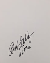 MLB Hall Of Famer Bob Feller Autograph