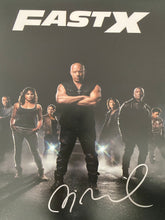 Fast X Vin Diesel signed movie photo
