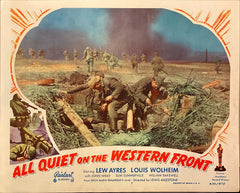 Lew Ayres and Louis Wolheim "All Quiet on the Western Front" Lobby Card