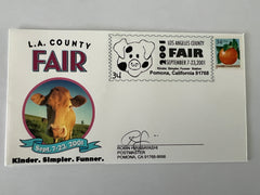 2001 LA County Fair Commemorative FDC