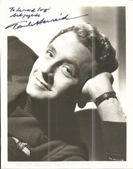 Casablanca Paul Henreid Signed Photo