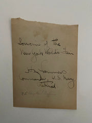 H.M. Sammers original signature