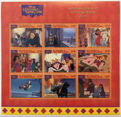 The Hunchback of Notre Dame Stamp Set