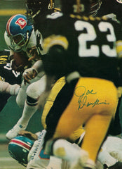 Joe Dawkins signed magazine photo