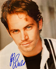 Paul Walker signed photo