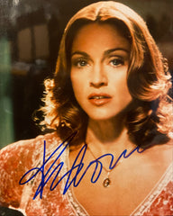 Madonna signed photo