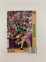 Dee Brown signed basketball card - Sports card