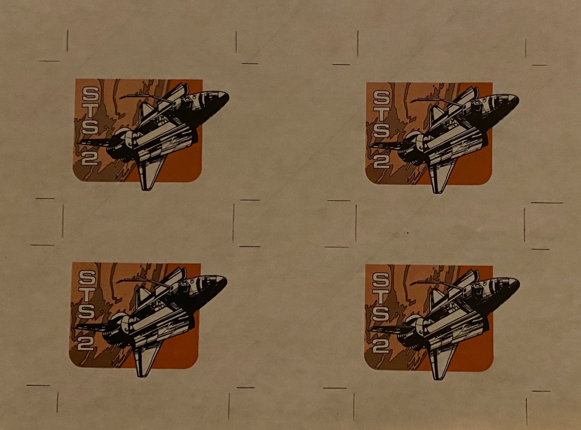 1981 STS-2 NASA second flight Columbia Space Shuttle