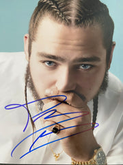 Post Malone signed photo