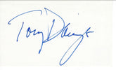 Taxi Tony Danza original signature
