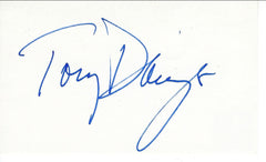 Taxi Tony Danza original signature