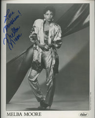 Hair Melba Moore signed photo