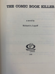 The Comic Book Killer first edition book by Richard A. Lupoff