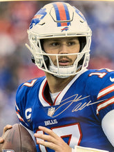 Buffalo Bills Quarterback Josh Allen signed photo. GFA Authenticated