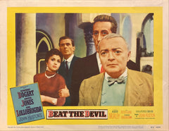 Humphrey Bogart, Jennifer Jones, and Gina Lollobrigida "Beat the Devil" original Lobby Card