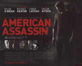 American Assassin Dylan O'Brien signed poster