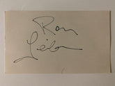 Angels in America Ron Liebman signature cut