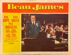 Bob Hope, Alexis Smith, and Vera Miles "Beau James" original Lobby Card