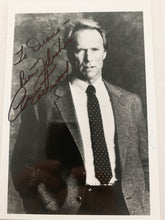 Clint Eastwood signed photo