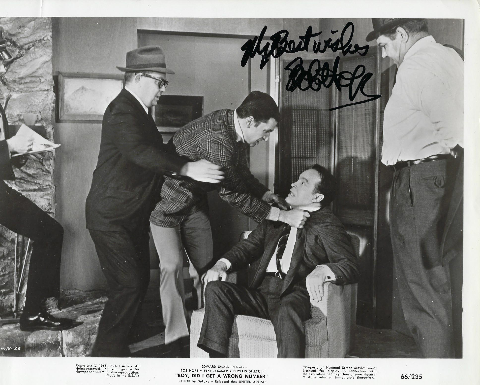 Boy Did I Get a Wrong Number! signed movie photo - Photo