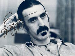 Frank Zappa signed photo
