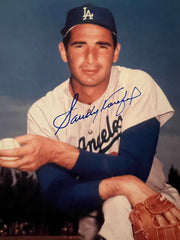 LA Dodgers Sandy Koufax signed photo