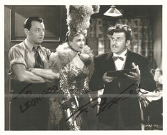 Fritz Feld signed photo
