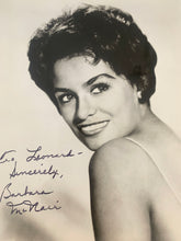 Musician Barbara McNair signed photo