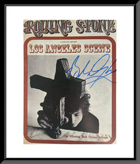 Bob Dylan signed photo