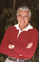 Dynasty John Forsythe signed postcard
