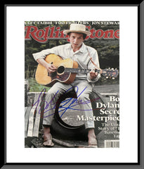 Bob Dylan signed photo
