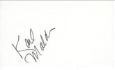 The Streets Of San Francisco Karl Malden original signature