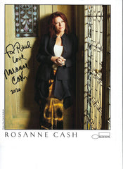 Country Legend Rosanne Cash signed photo