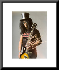 Guns N Roses Slash signed photo