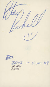 Street Dreams Peter Reckell signature cut