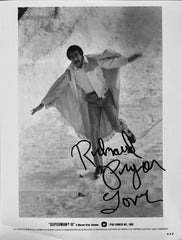 Richard Pryor signed "Superman III" movie still