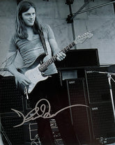 Pink Floyd David Gilmour signed photo