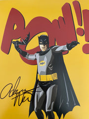 Batman Adam West signed photo