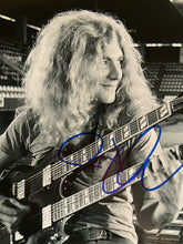 Led Zeppelin Robert Plant signed photo