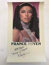 South Pacific France Nuyen signed poster